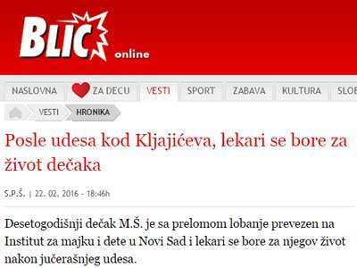 Sombor Kljajicevo 1
