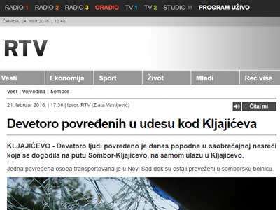 Sombor Kljajicevo 4